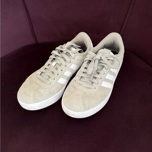 Adidas Women's Gray and White Athletic Shoes